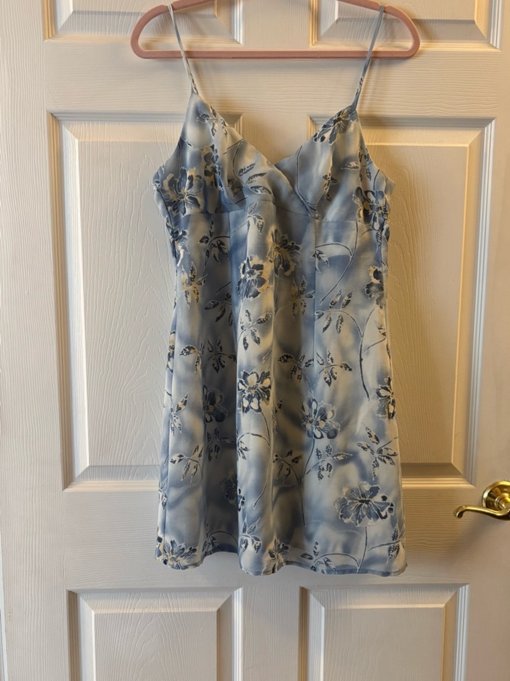 Blue Floral Rampage Y2K Dress Size 11